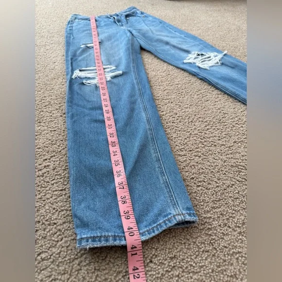 American Eagle Outfitters Blue Baggy Jeans - Picture 7 of 13